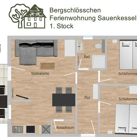 Apartment Bergschloesschen Edersee *
