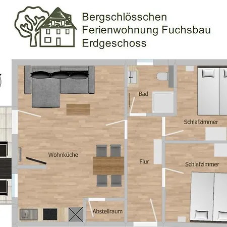 Apartment Bergschloesschen Edersee Waldeck (Hessen)